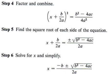 Solve quadratic equation deals online