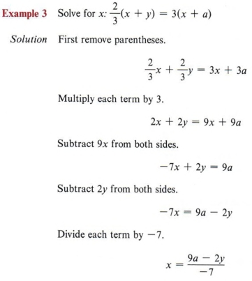 finding x word problems