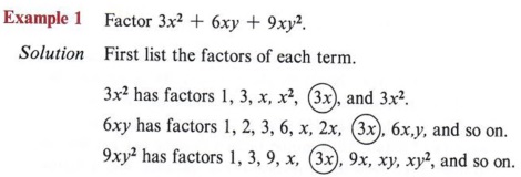 problem solving with factors