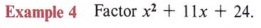 problem solving with factorising