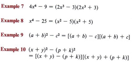 problem solving with factorising