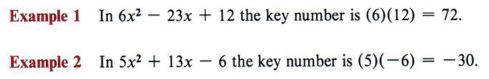 problem solving with factorising