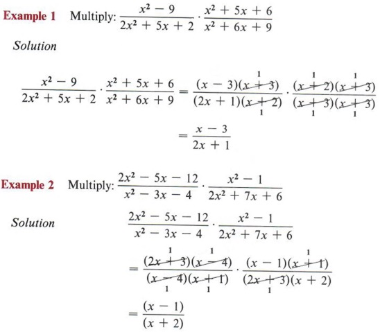 How To Simplify Algebraic Fractions With Different Denominators