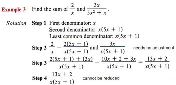 Simplify - Add Or Subtract Fractions With Step-By-Step Math Problem Solver