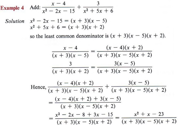 Simplify Add Or Subtract Fractions With Step By Step Math Problem Solver