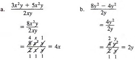 Add, subtract and simplify fractions with Step-by-Step Math 