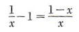 solving equations and problem solving