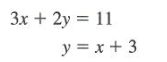 solving a system of 2 equations