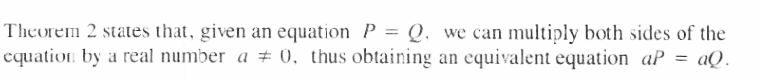 Equivalent Equation Theorem 2