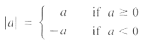 absolute value
