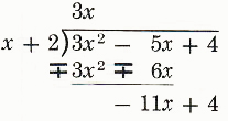 division with polynomials - 5