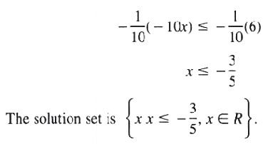 Solution for Solution set Theorem 3 equivalent inequalities