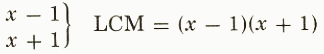 addition and subtraction of rational expressions-2