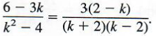 factoring a fraction's numerator and denominator