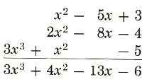 Adding and Subtracting Polynomials