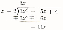 division with polynomials - 4