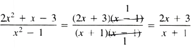 Factoring Numerator and Denominator