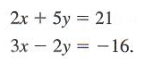 another system of 2 equations in x and y