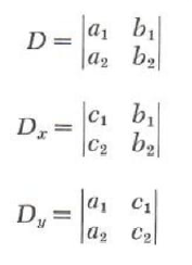 solution by determinants - 7