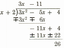 division with polynomials - 8