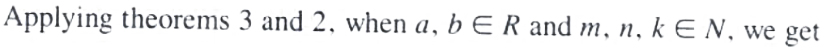 Applying theorems with conditions
